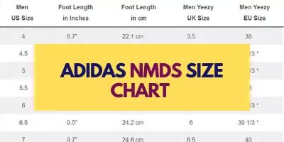 adidas orginal weiß nmd|Adidas NMD size chart.